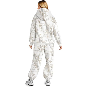 Conjunto Deportivo Urbano para Mujer, Sudadera Holgada y Pantalones de Estilo Informal - Product Image 4