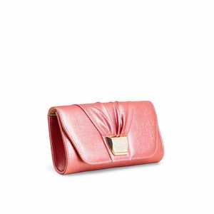 Sac de soirée formel rouge P24225 Pochette élégante pour occasions spéciales - Product Image 2