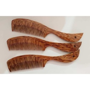 Premium Coconut Wooden <b>Comb</b> Vietnam Natural Eco Friendly <b>Hair</b> <b>Comb</b> Handmade <b>Hair</b> Care Tool Factory Supply Export - Product Image 6