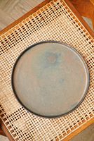 Assiette en céramique japonaise artisanale, ronde, pour steak et sushi, assiette de restaurant, assiette en céramique avec motif élégant par UO