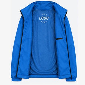 Custom <b>Men's</b> Full Zip Activewear <b>Jacket</b> Lightweight Quick Dry Sports Training Running <b>Jacket</b> OEM ODM Manufacturer - Product Image 3