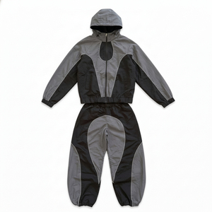 Glory Custom Wholesale Zipper Windbreaker Tracksuit Nouvelle Tendance Nylon Léger Imperméable Tenue Décontractée Unisexe - Product Image 1