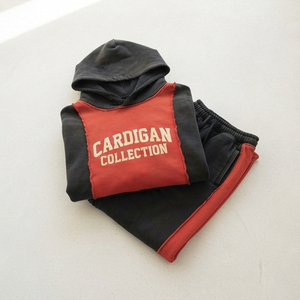Ensemble de survêtement unisexe vintage délavé à l'acide, comprenant un sweat à capuche et un pantalon de jogging évasé, en molleton 450 g/m², style streetwear, avec bords bruts, pour l'hiver - Product Image 5