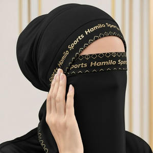 Hijab Niqab, Nuevo Modelo, Modal, Jersey, Algodón, Elástico, Máscara Inferior, Hijab Deportivo, Pañuelo Suave, Ajustable, Hijab Interior para Mujer, Pañuelo Interior - Product Image 2