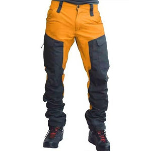 Pantalones Cargo de Moda para Hombre, Pantalones Cargo Casuales de Viaje para Hombre, Pantalones Cargo con Bolsillos Laterales para Hombre - Product Image 5