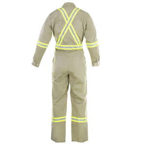 Combinaison de travail en gros, salopette haute visibilité réfléchissante, vêtements de sécurité antistatiques pour l'exploitation minière, certifiée ASTM/CE pour adultes - Product Image 5