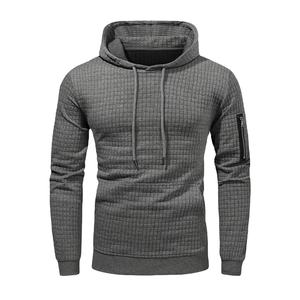 Sweat-shirts à capuche pour hommes personnalisés, surdimensionnés, respirants, 1005 coton, sweat-shirts unis, couleur unie, respirants - Product Image 1