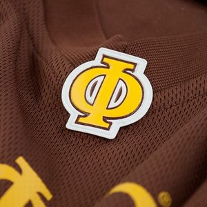 T-shirt de football Iota Phi Theta 63 Marron Or, Tenue Athlétique de Fraternité Grecque, Qualité Premium pour le Jour du Match - Product Image 2