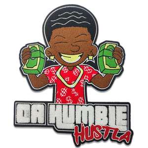 Patchs brodés en chenille tendance avec bordure adhésive et support thermocollant durable pour vêtements streetwear - Product Image 2