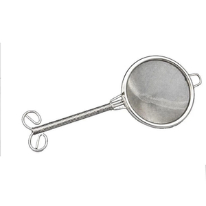 Luxury Glossy Silver <b>Tea</b> Strainer Floral Bowl Design Metal <b>Tea</b> Filter Fine Mesh Loose Leaf <b>Tea</b> <b>Infuser</b> Premium Tool Shiny Polish - Product Image 4