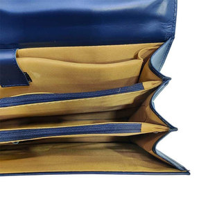 Sac pour ordinateur portable en cuir véritable avec logo personnalisé pour hommes, emballage personnalisé, sacs pour ordinateur portable en cuir tendance fabriqués en usine - Product Image 4
