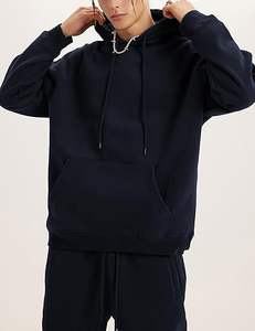 Conjunto Deportivo de Dos Piezas para Hombre, Sudadera con Capucha de Manga Larga y Cierre Completo, Pantalones Deportivos Casuales para Correr, Entrenamiento de Invierno, Estampado con Efecto Ácido - Product Image 5