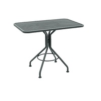 Table basse ronde minimaliste en métal avec plateau en bois, lignes épurées, design simple et durable pour salon moderne