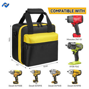 Étui pour outils à chocs compatible avec DeWalt DCF900B / DCF899B et <span class=keywords><strong>Milwaukee</strong></span> 2967-20, organisateur de rangement protecteur avec séparateurs amovibles - Product Image 4