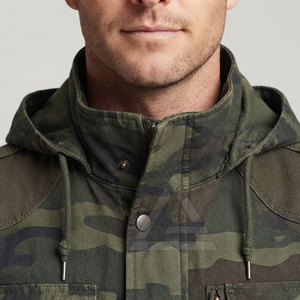 Chaquetas Utilitarias de Camuflaje para Hombre, Chaquetas de Campo con Capucha, Ropa de Trabajo con Múltiples Bolsillos para Caza, Camping, Senderismo y Viajes - Product Image 6