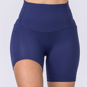 <b>Women</b> High Waisted Quick Dry Eco-Friendly Fleece Spandex/Cotton Sports Yoga <b>Legging</b> Seamless Fitness <b>Short</b> Pants - Product Image 6