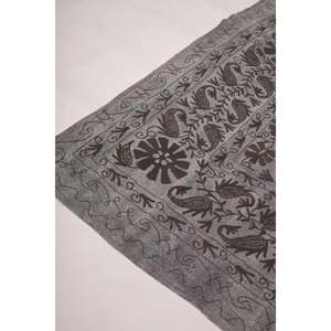 Boho Kantha Suzani Embroidered Handmade Vintage Cotton Floral Eco-Friendly Washable All-Season <b>Quilt</b> Bedspread <b>Throw</b> Home - Product Image 3