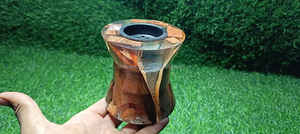 Brûleur d'encens en résine de luxe Regal Mabkhara Prestige, design festif - Product Image 1