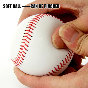 Balle de baseball et de softball de haute qualité, personnalisable, colorée, durable et souple pour l'entraînement en équipe et l'utilisation en extérieur. - Product Image 5
