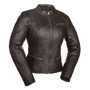 New Arrival Women's Motorbike Leather Jackets Slim Fit Unique Design Sportswear High Quality Protected Reasonable Price - Product Image 4