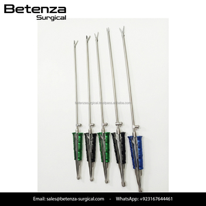 Wertheim Cullen Pedicle <b>Clamp</b> 21.5cm Right Angle Jaw German Stainless Steel Hemostatic Surgical Instrument for Urology Plastic - Product Image 5