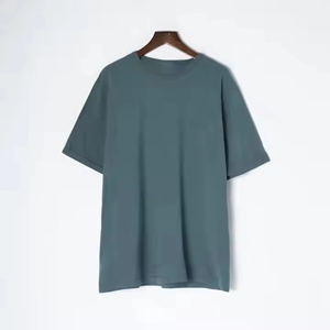 Camiseta de algodón puro de diseño sólido multicolor de 200g de buena calidad con logotipo personalizado OEM, bordado e impresión, venta al por mayor. - Product Image 2