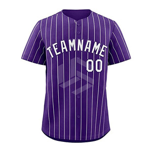 Jersey de Béisbol Personalizado de Primera Calidad, Precio Directo de Fábrica, Ropa Deportiva, Servicios OEM - Product Image 1