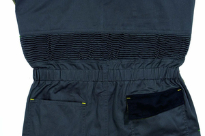 Combinaison de travail haute visibilité en polyester coupe-vent, vêtements de travail haute visibilité, combinaisons durables, uniforme de sécurité - Product Image 3