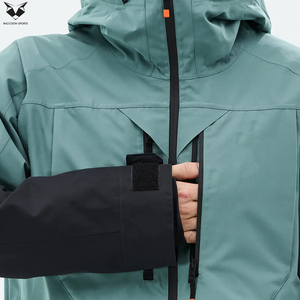 Chaqueta de Esquí Impermeable de Dos Tonos con Bloques de Color, Calidad Premium, 100% Poliéster, para Deportes de Invierno, Servicio OEM, con Cremallera y Aislamiento - Product Image 6