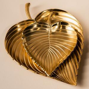 Juego de bandejas rectangulares de madera de lujo con asas de latón, bandeja decorativa para mesa de centro, decoración del hogar - Product Image 2