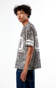 เสื้อยืดคอกลมแขนสั้นทรงปกติสำหรับผู้ชาย พิมพ์ลายแบบซับลิเมชั่น ผ้าฝ้าย 100% เสื้อลำลอง สกรีนโลโก้ได้ ระบายอากาศดี สไตล์ฮิปฮอป - Product Image 4