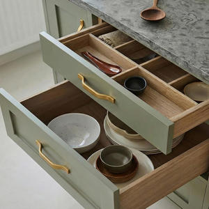 Poignée de meuble de luxe en alliage de zinc rainurée, brossée, moderne et minimaliste, écologique, pour chambre, salon, cuisine - Product Image 6