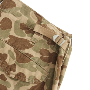 Pantalones Cargo de Moda para Hombre, Corte Holgado, Estampado Camuflaje Ripstop, Pierna Ancha, Múltiples Bolsillos, Ropa Urbana y de Trabajo Personalizada, Fabricante OEM - Product Image 4