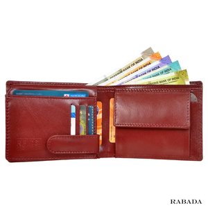 Cartera plegable de cuero genuino de vaca 100% de la mejor calidad y más vendida de diseñador personalizado a precio de fábrica - Product Image 2