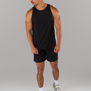 <b>Men</b> Workout Fitness Stringer Undershirts Top Summer <b>Men's</b> Clothing Gym Fitness Tank Tops <b>Singlet</b> Custom Color - Product Image 3