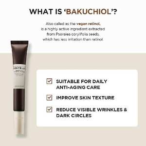 Solo Venta al por Mayor SKIN1004 Madagascar Centella Probio-Cica Bakuchiol Crema para Ojos, Paquete Doble (20ml*2), Cosmético Coreano para el Cuidado de la Piel - Product Image 3