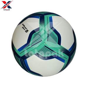 Ballon de football professionnel taille 5 officiel pour match et entraînement, logo et design personnalisés, couleur, matériau PVC de haute qualité, OEM - Product Image 2