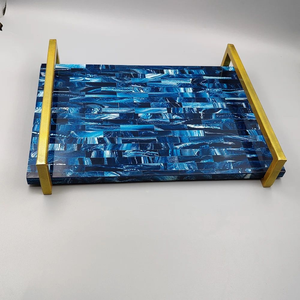 Eco material Resin <b>Tray</b> For <b>Perfume</b> Jewelry Dresser Decorative Plate for Home Hotel Restaurant At Affordable Price - Product Image 6