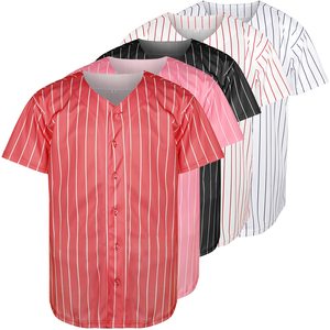 เสื้อเบสบอลสำหรับทุกฤดูกาล ทรงพอดีตัว สวมใส่สบาย ดีไซน์คลาสสิกสำหรับผู้ชาย พร้อมผ้าตาข่ายระบายอากาศและดีไซน์ติดกระดุมด้านหน้า - Product Image 1