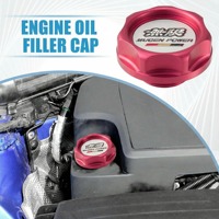 Bouchon de remplissage d'huile moteur en aluminium, couvercle de bouchon de réservoir de carburant, remplacement pour Honda EK Civic EG Valve