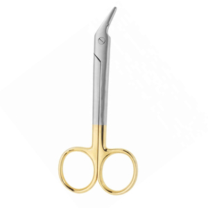 Tijeras Quirúrgicas con Mangos Dorados, Hoja de Acero Inoxidable para Uso Médico, Instrumento Manual con Certificación CE Clase I - Product Image 5