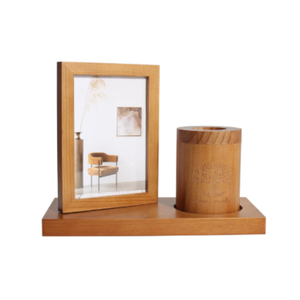 Best Quality Eco-Friendly Wooden Urn with Candle Holder for Human Ashes <b>Memorial</b> Customizable Designs Supplier From Vietnam - Product Image 3