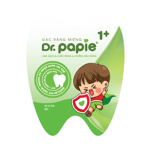 Lingettes buccales jetables en polyester non tissé, doublement stérilisées, naturelles et sûres, fabriquées au Vietnam, pour le nettoyage de la langue et comme brosse à dents à doigt pour bébé - Product Image 1