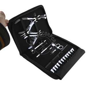 Nouveaux outils d'extension de cheveux, micro perles, dissolvant de kératine, crochet et boucle de tressage au crochet, 12 pinces de sectionnement de cheveux - Product Image 6