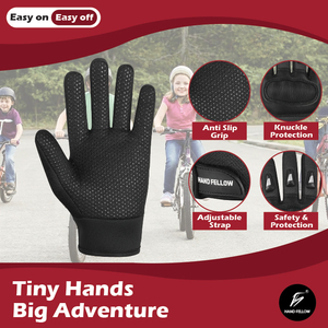 Gants de moto pour enfants, protection complète des doigts, respirants, antidérapants, pour le cyclisme et la course - Product Image 4