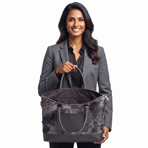 Women's Real Cowhide Hair on <b>Handbag</b> <b>Summer</b> Fashion Tote Bag with Zipper Closure Vintage Shopper Design - Product Image 5