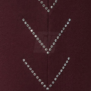 Pantalon décontracté pour homme à jambe droite avec strass élégants pour les soirées, les événements et le streetwear contemporain - Product Image 6