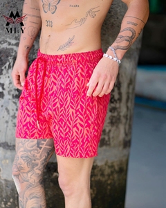 Wholesale Custom <b>Men's</b> Beach Board Shorts Quick Drying Casual Swim <b>Trunks</b> with Logo Printed Swim Shorts <b>Trunk</b> - Product Image 4