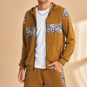 Conjunto Deportivo de Invierno para Hombre HAWK EYE SPORTS, Sudadera con Capucha, Logotipo Personalizado en la Parte Delantera, Transpirable, 100% Poliéster, 220g de Alta Calidad - Product Image 3