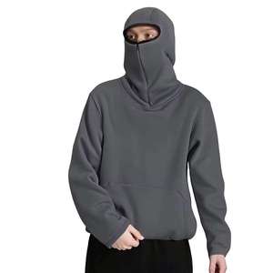 Nouveauté, vente flash, style unique, sweats à capuche pour hommes, 100% coton, respirant, couleur unie, séchage rapide, vêtements d'hiver, sweat à capuche écologique - Product Image 2